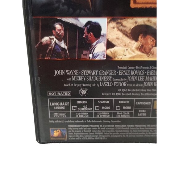 Vntg 1960 John Wayne "North To Alaska" DVD Widescreen Edition Classic Western - Picture 5 of 5